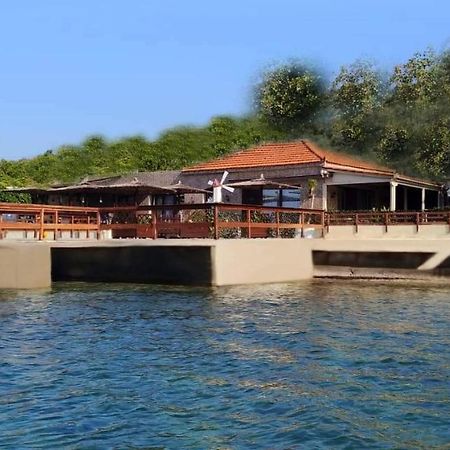 Stone Villa Inside Sea- Kids'Land Platanidia Exterior foto