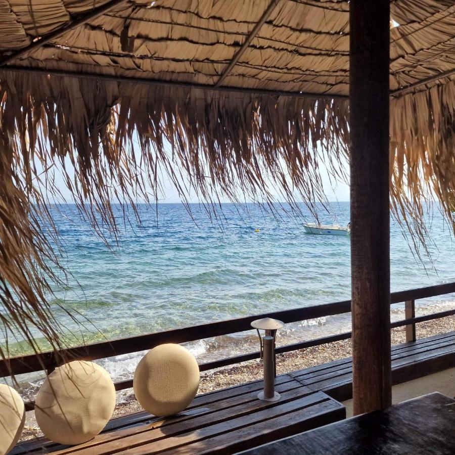 Stone Villa Inside Sea- Kids'Land Platanidia Exterior foto