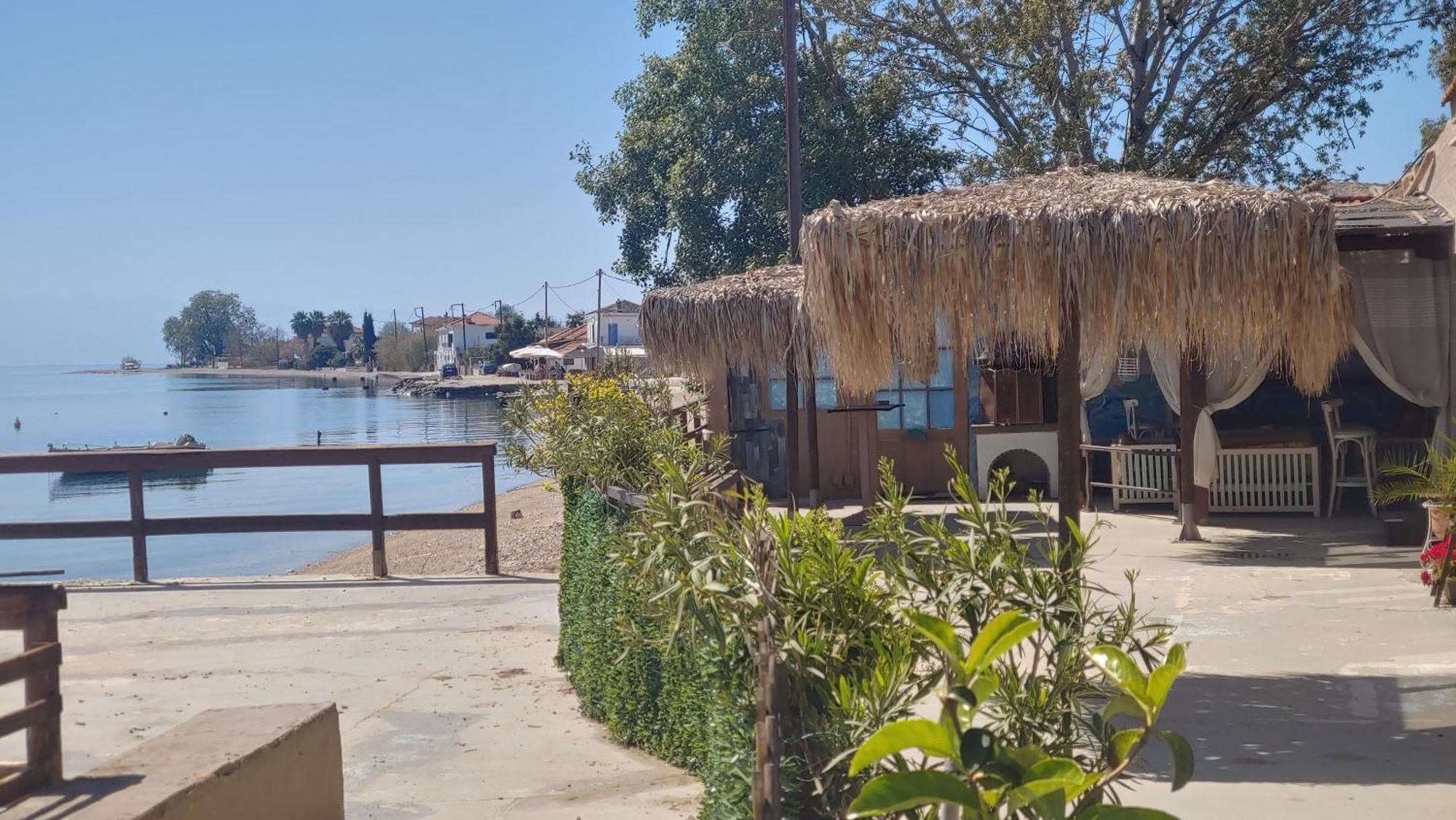 Stone Villa Inside Sea- Kids'Land Platanidia Exterior foto