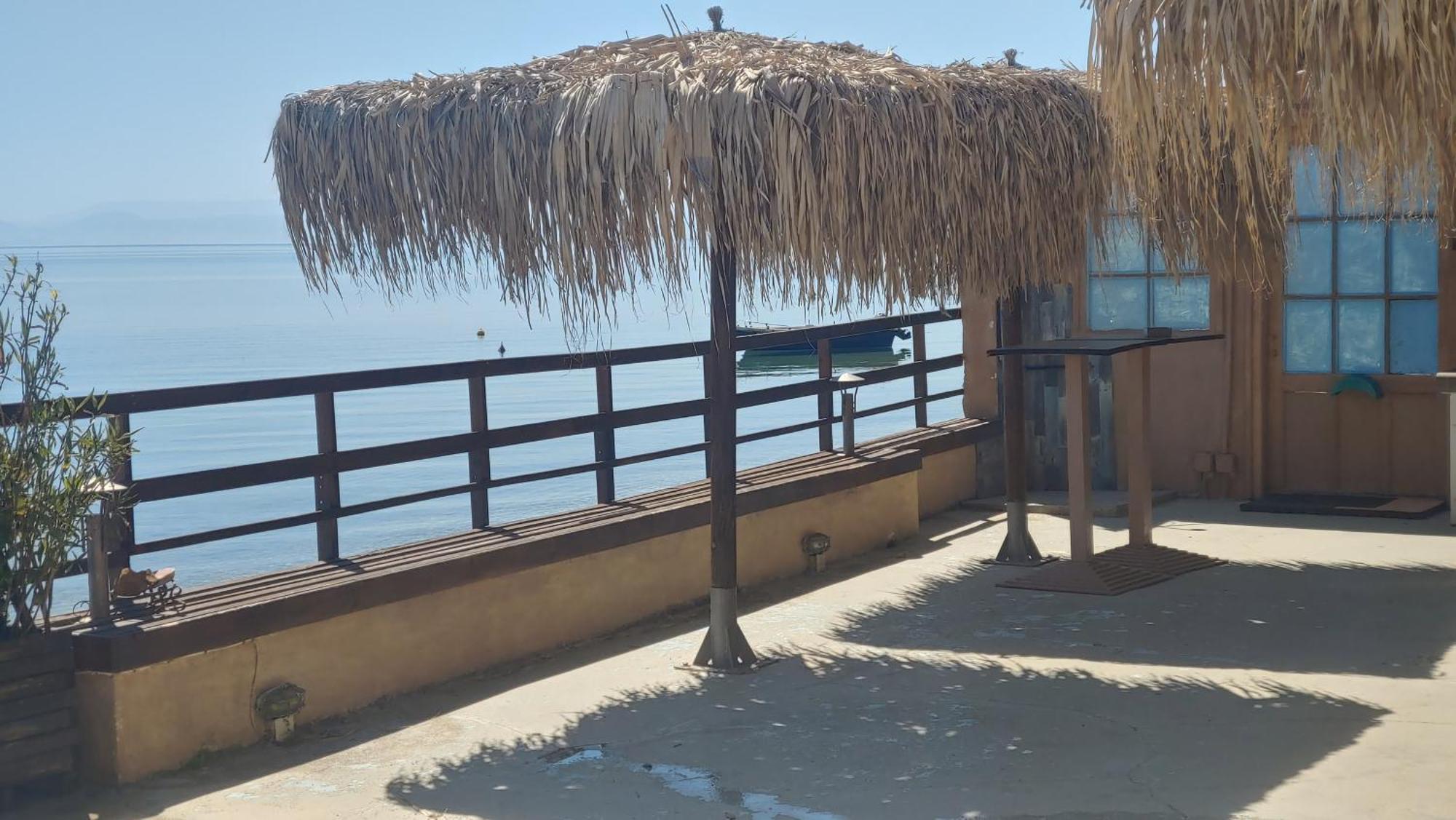 Stone Villa Inside Sea- Kids'Land Platanidia Exterior foto