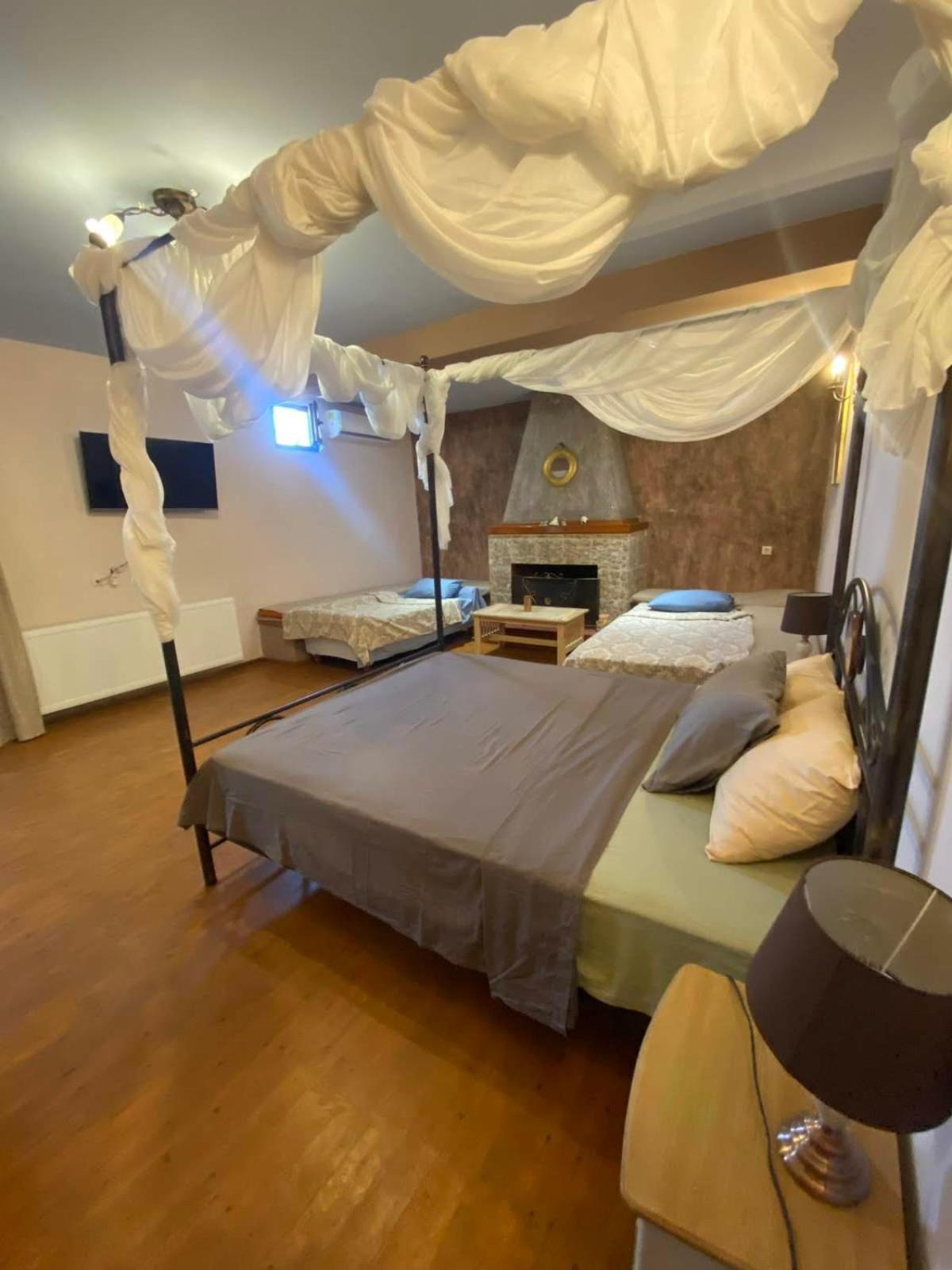 Stone Villa Inside Sea- Kids'Land Platanidia Exterior foto