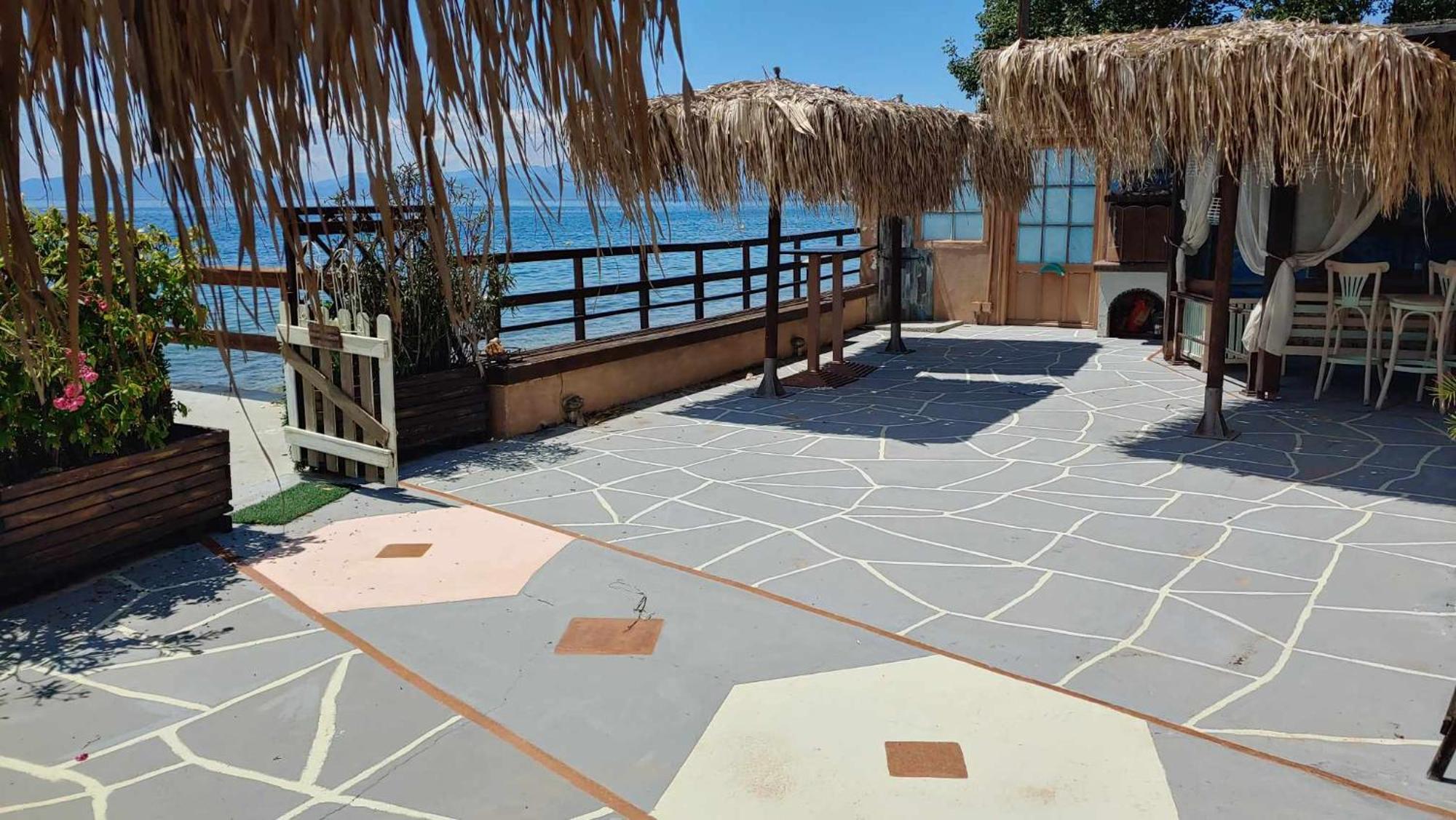 Stone Villa Inside Sea- Kids'Land Platanidia Exterior foto