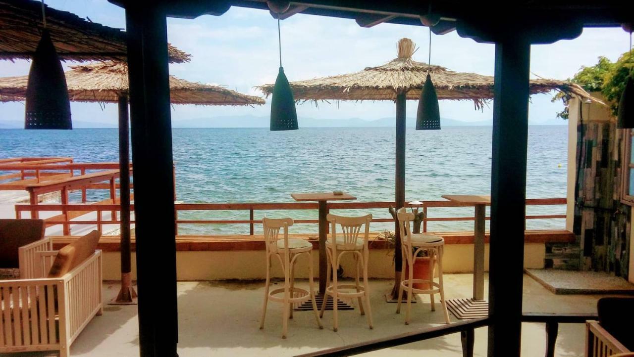 Stone Villa Inside Sea- Kids'Land Platanidia Exterior foto