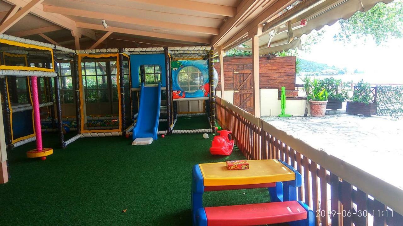 Stone Villa Inside Sea- Kids'Land Platanidia Exterior foto