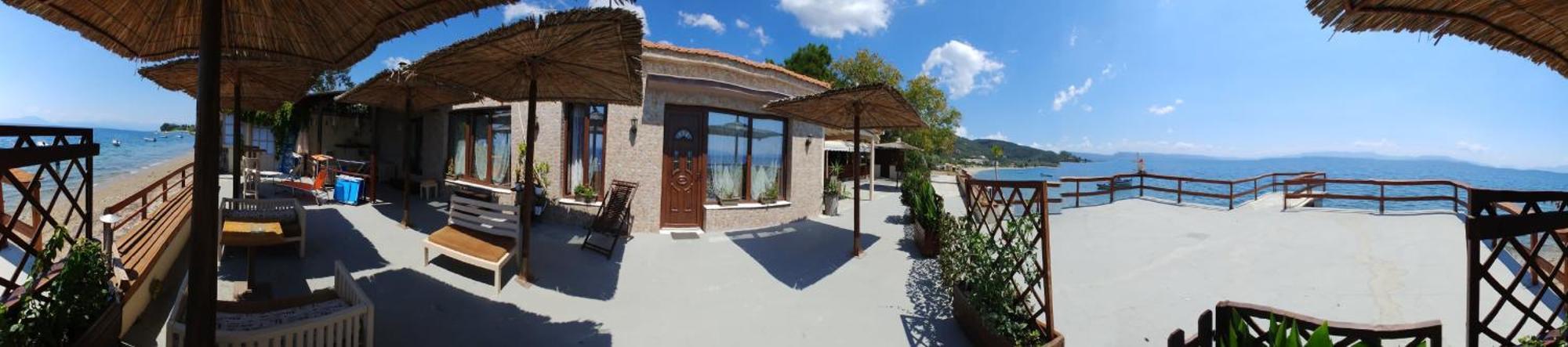 Stone Villa Inside Sea- Kids'Land Platanidia Exterior foto